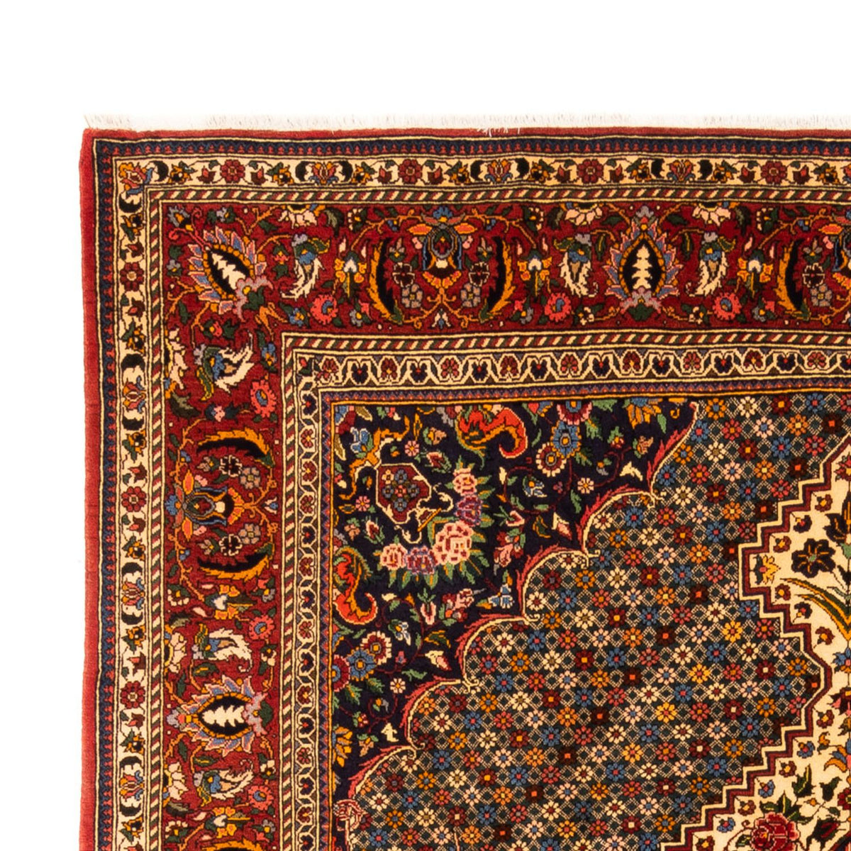 Perski dywan - Nomadyczny - 305 x 206 cm - ciemny beż