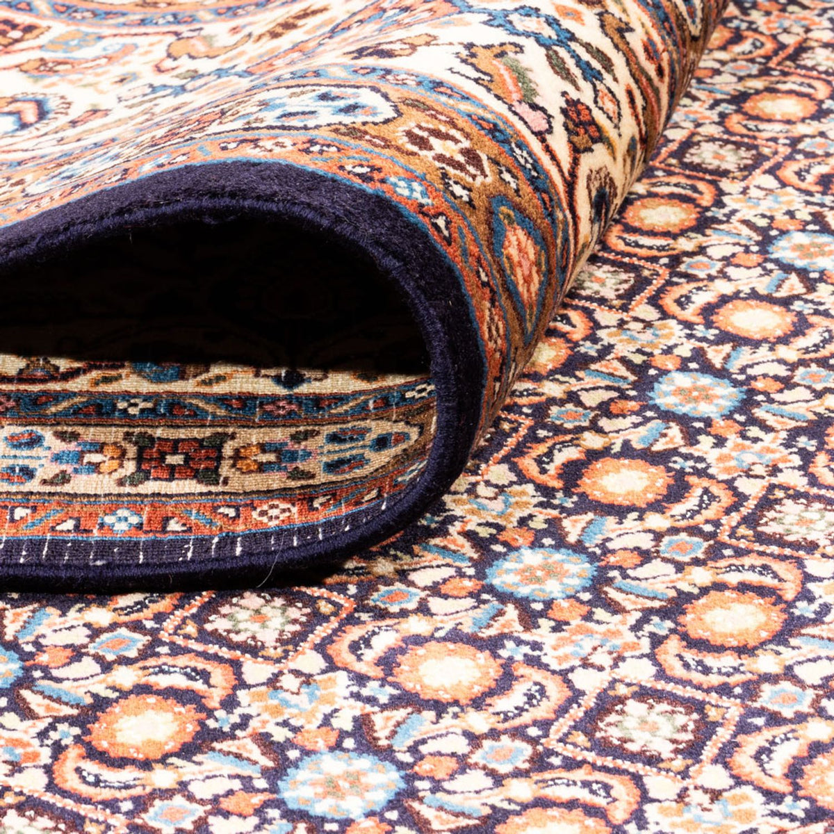 Dywan perski - Klasyczny - 246 x 193 cm - ciemny beż