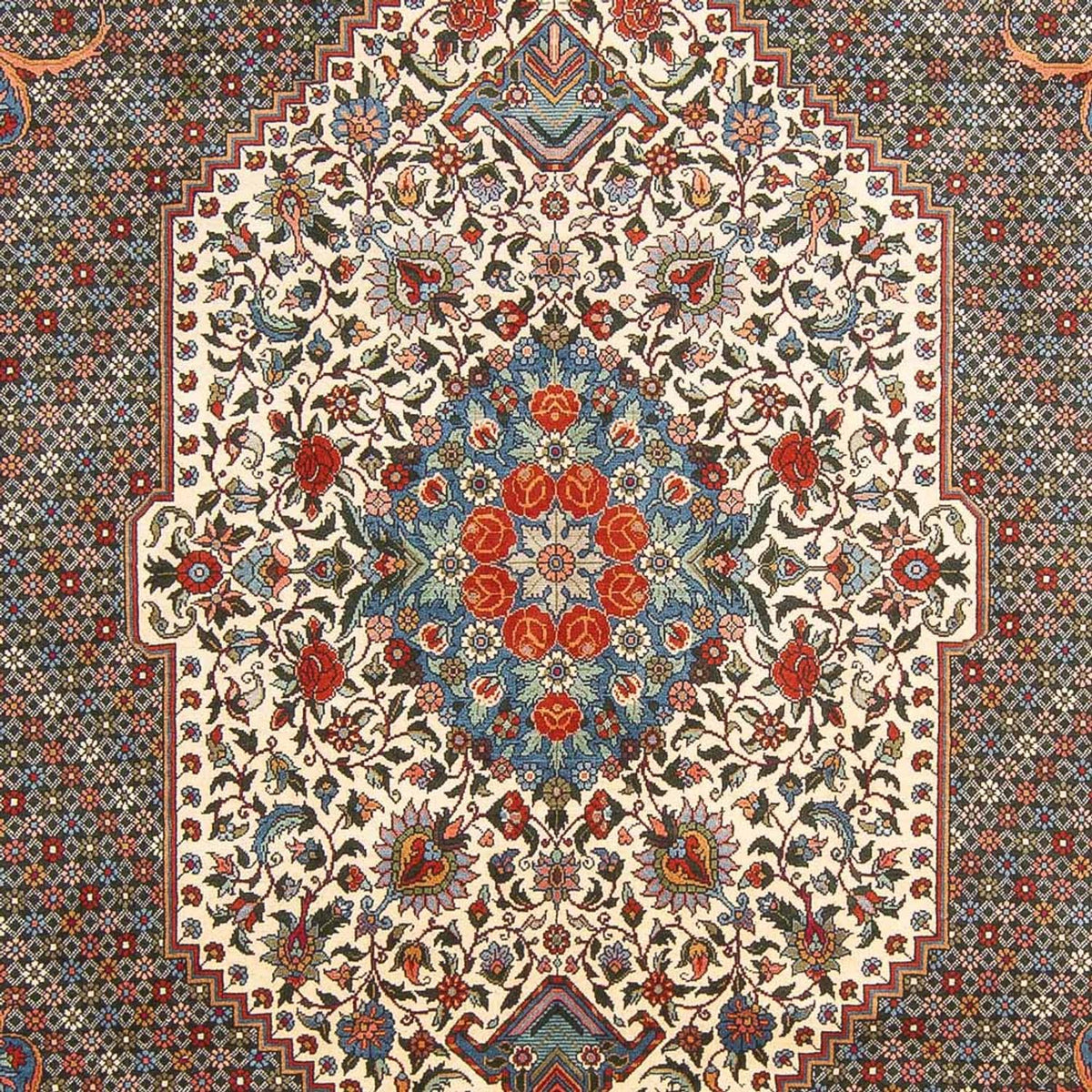 Perserteppich - Nomadic - 315 x 200 cm - dunkelblau