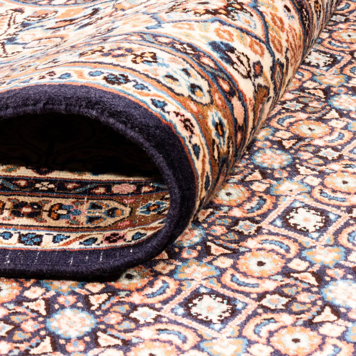 Dywan perski - Klasyczny - 242 x 197 cm - ciemny beż