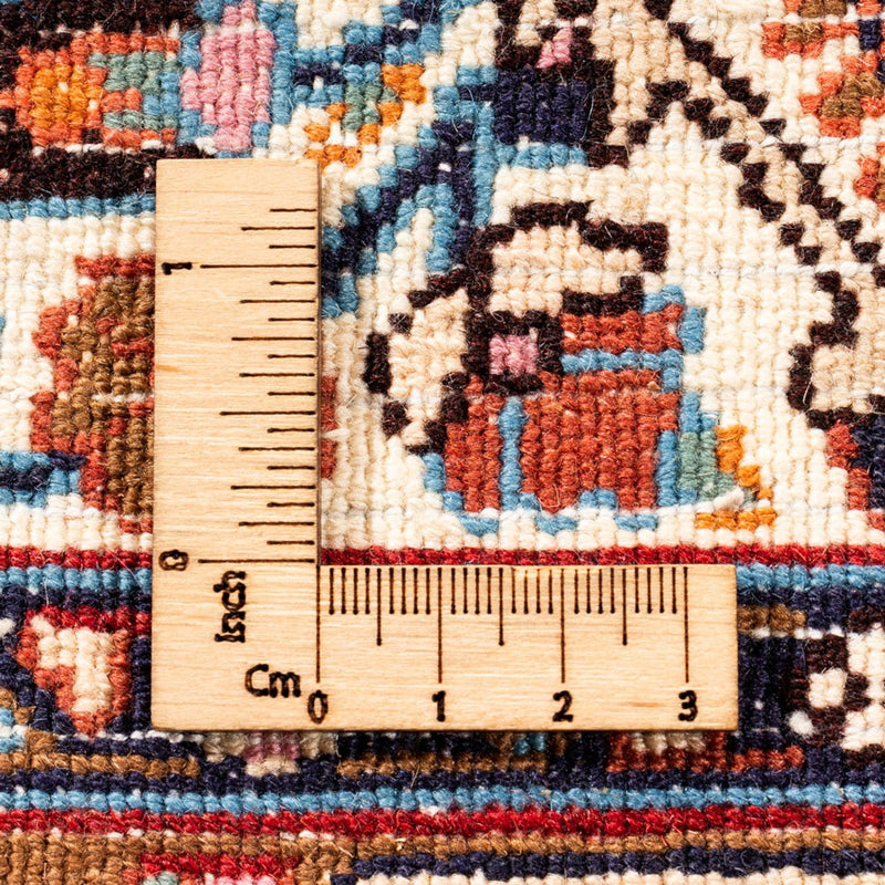 Dywan perski - Klasyczny - 242 x 197 cm - ciemny beż