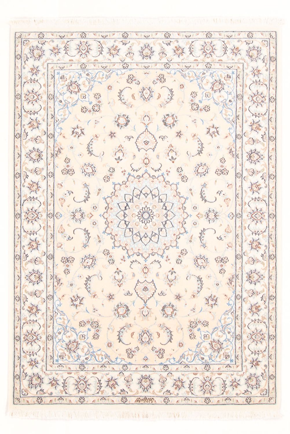 Perserteppich - Nain - Royal - 178 x 121 cm - creme