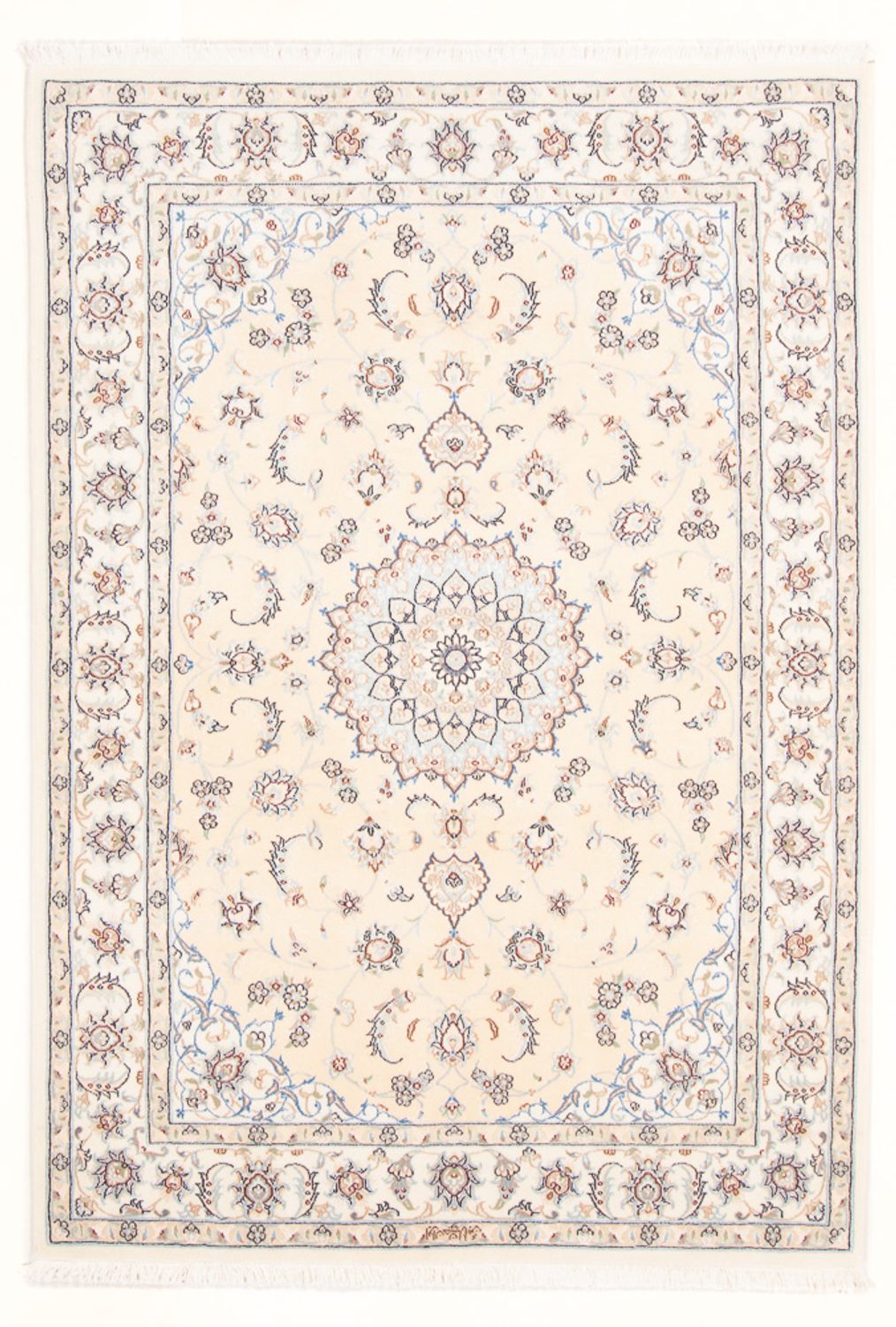 Perserteppich - Nain - Royal - 172 x 118 cm - creme