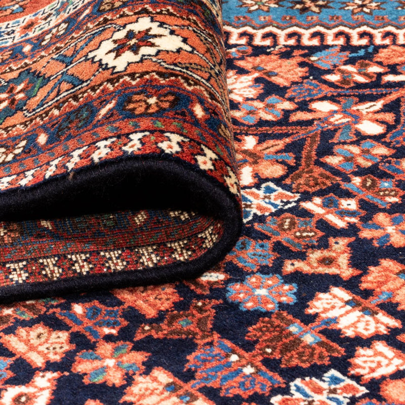 Perski dywan - Nomadyczny - 304 x 205 cm - bordowa czerwień