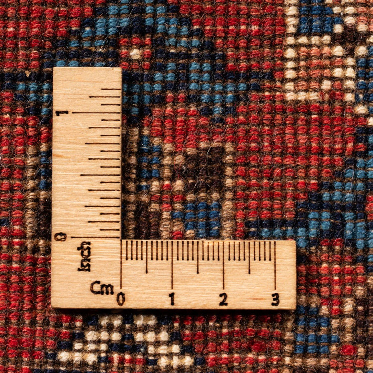 Perski dywan - Nomadyczny - 304 x 205 cm - bordowa czerwień