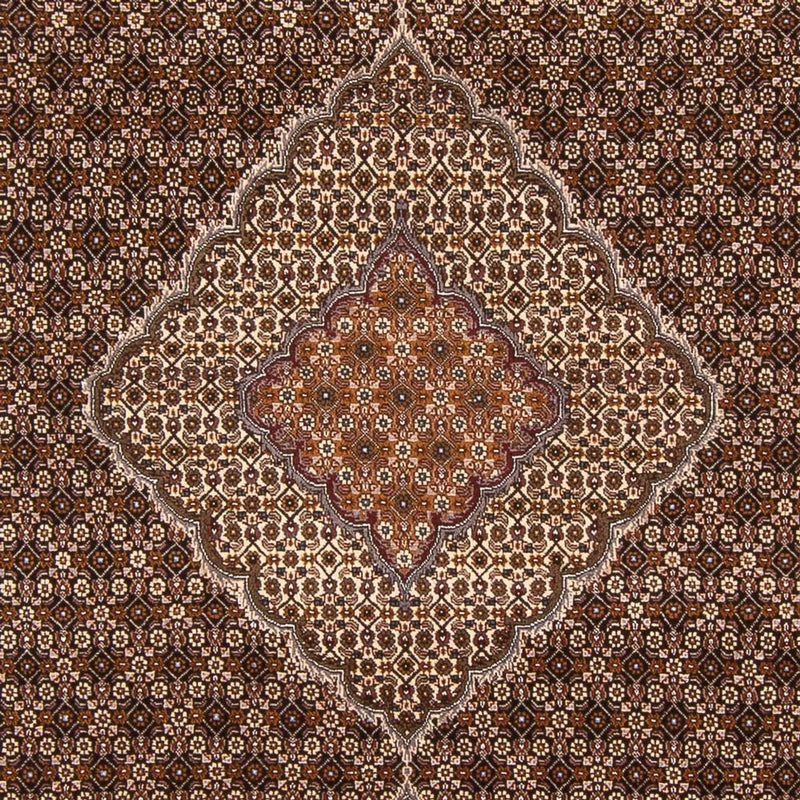 Dywan perski - Tabriz - Królewski - 300 x 206 cm - ciemnoniebieski