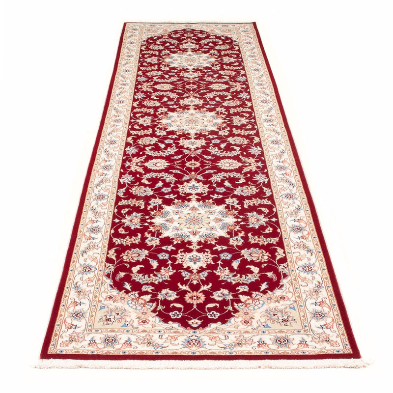 Läufer Perser - Täbriz - Royal - 305 x 80 cm - rot