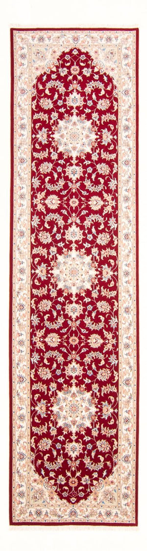 Läufer Perser - Täbriz - Royal - 305 x 81 cm - rot