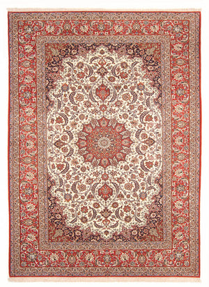 Perserteppich - Isfahan - Premium - 300 x 204 cm - creme
