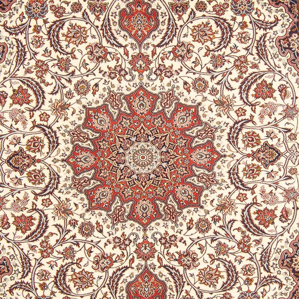 Perserteppich - Isfahan - Premium - 300 x 204 cm - creme