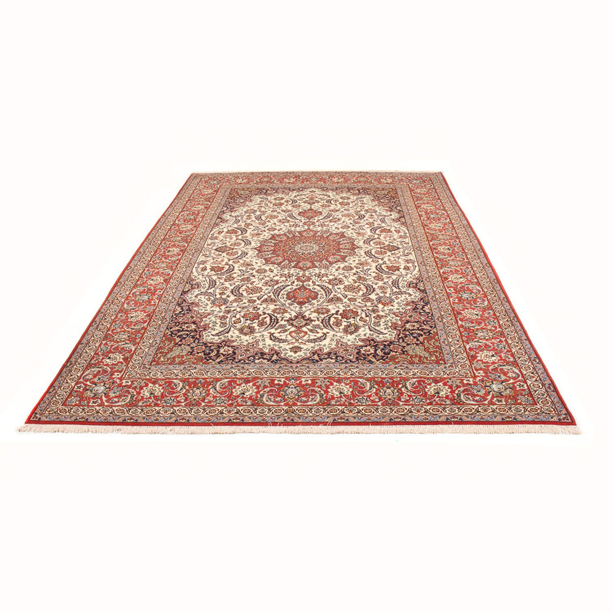 Perserteppich - Isfahan - Premium - 300 x 204 cm - creme
