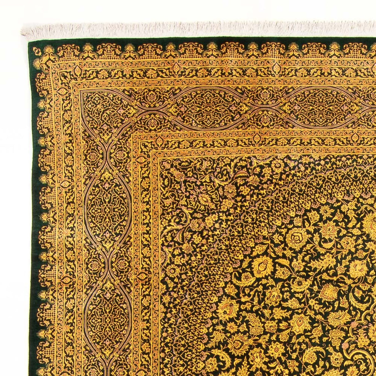 Qom jedwab Dywan 196x294cm - Dywan perski