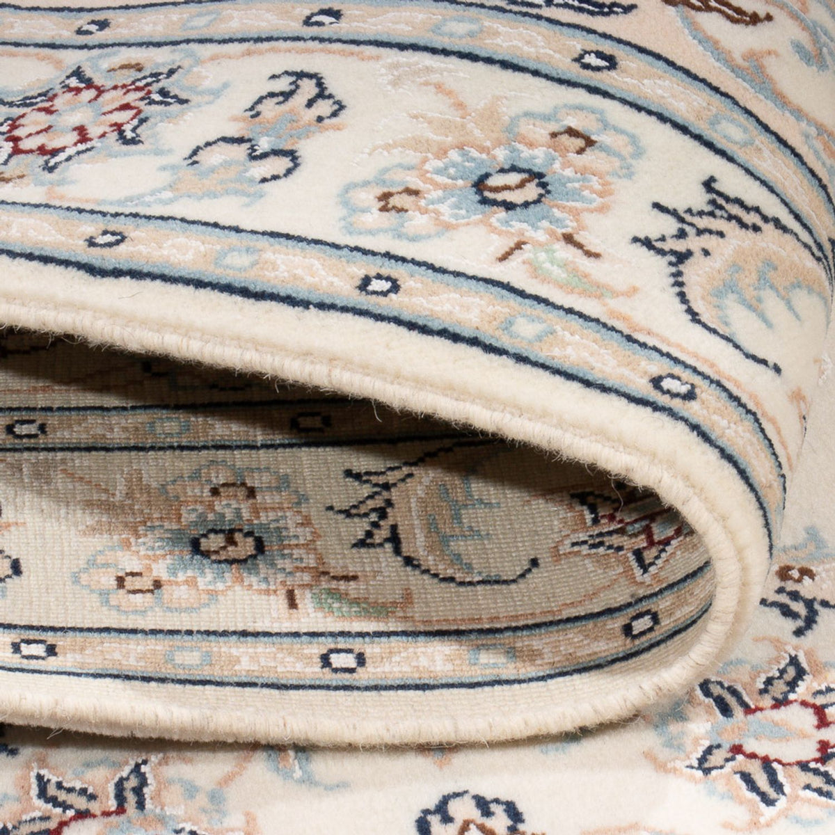 Perserteppich - Nain - Premium - 124 x 81 cm - creme