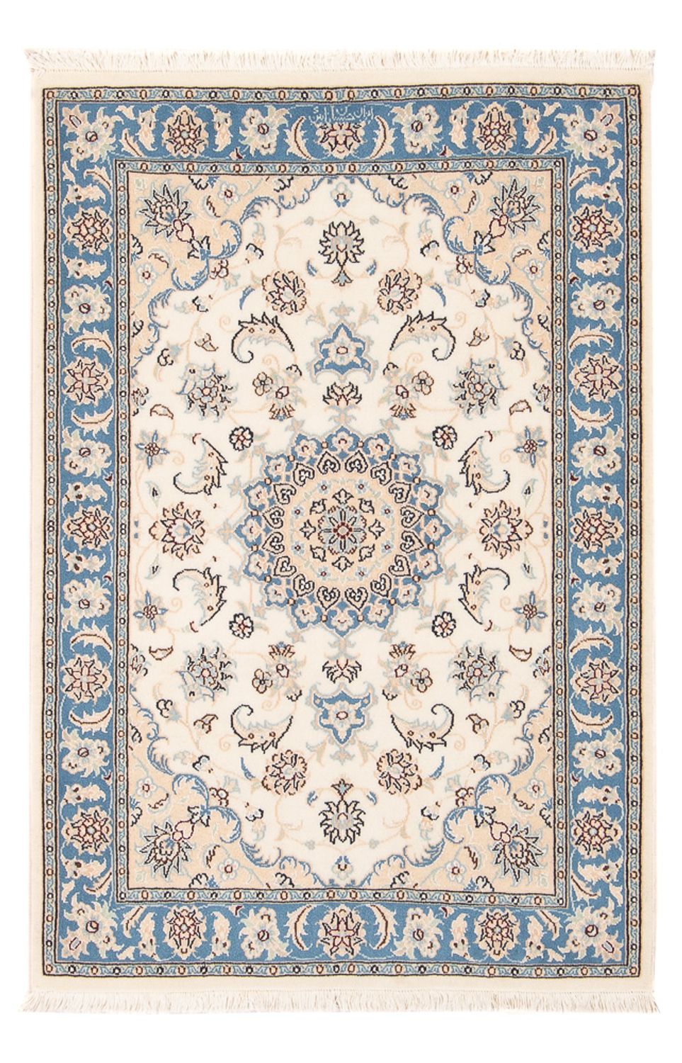 Dywan perski - Nain - Premium - 120 x 81 cm - kremowy