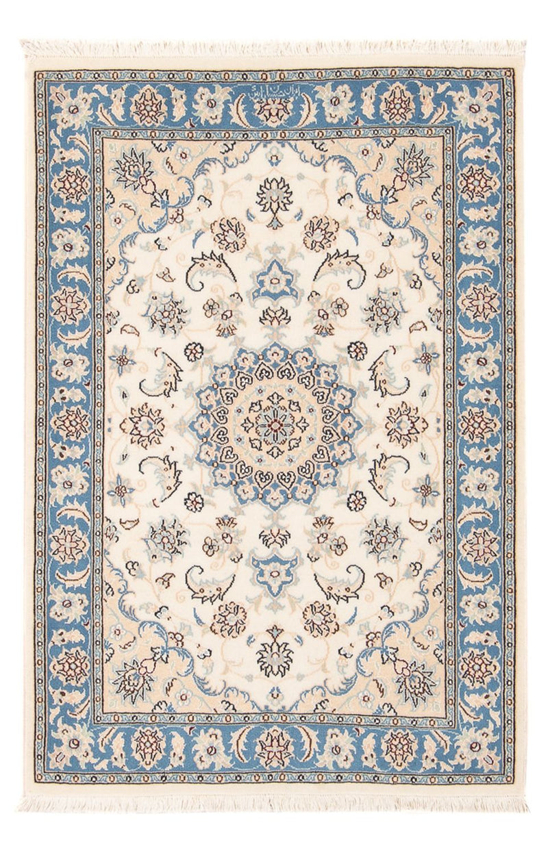Dywan perski - Nain - Premium - 120 x 81 cm - kremowy
