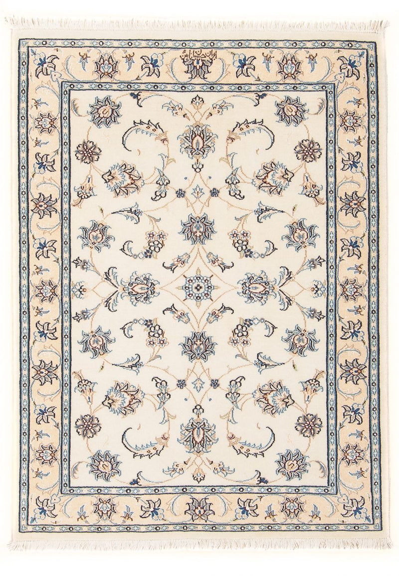 Dywan perski - Nain - Premium - 120 x 81 cm - kremowy