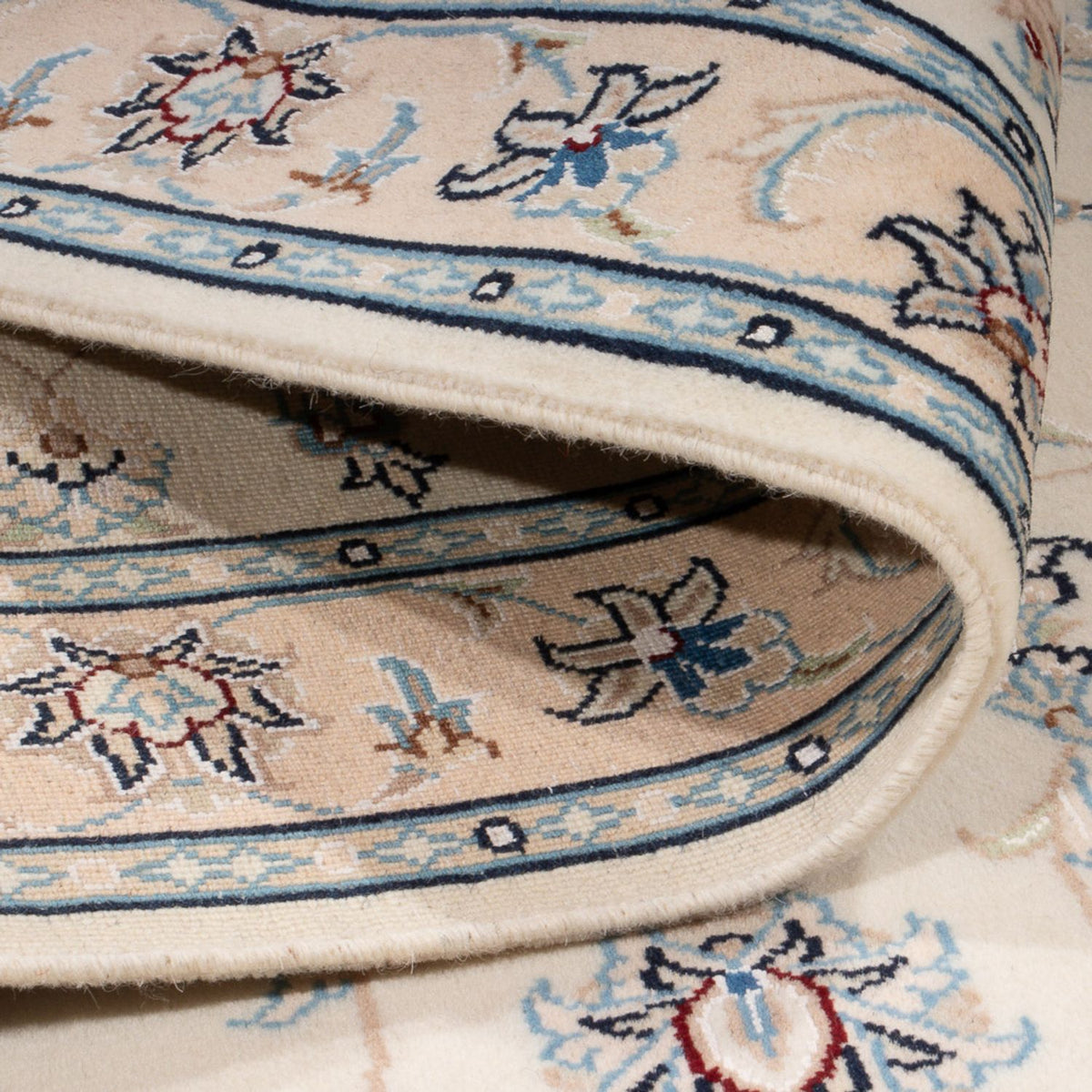 Dywan perski - Nain - Premium - 120 x 81 cm - kremowy