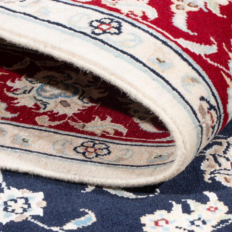 Perserteppich - Nain - Royal - 178 x 120 cm - dunkelblau