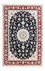 Dywan perski - Nain - Premium - 180 x 118 cm - ciemnoniebieski