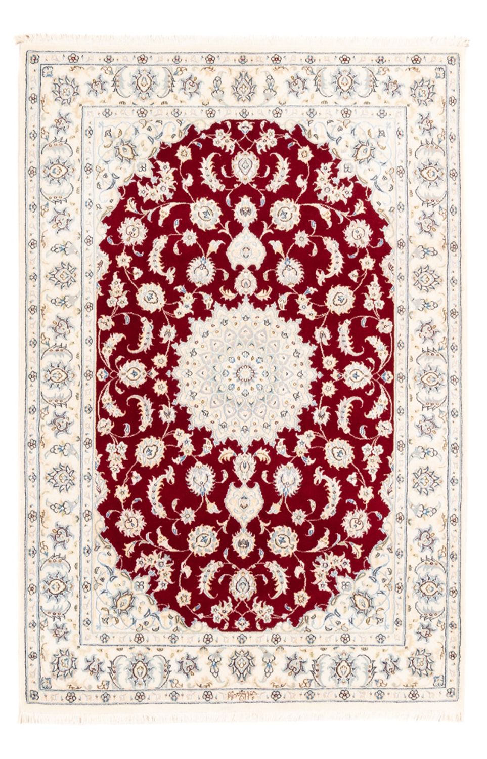 Dywan perski - Nain - Premium - 173 x 117 cm - czerwony
