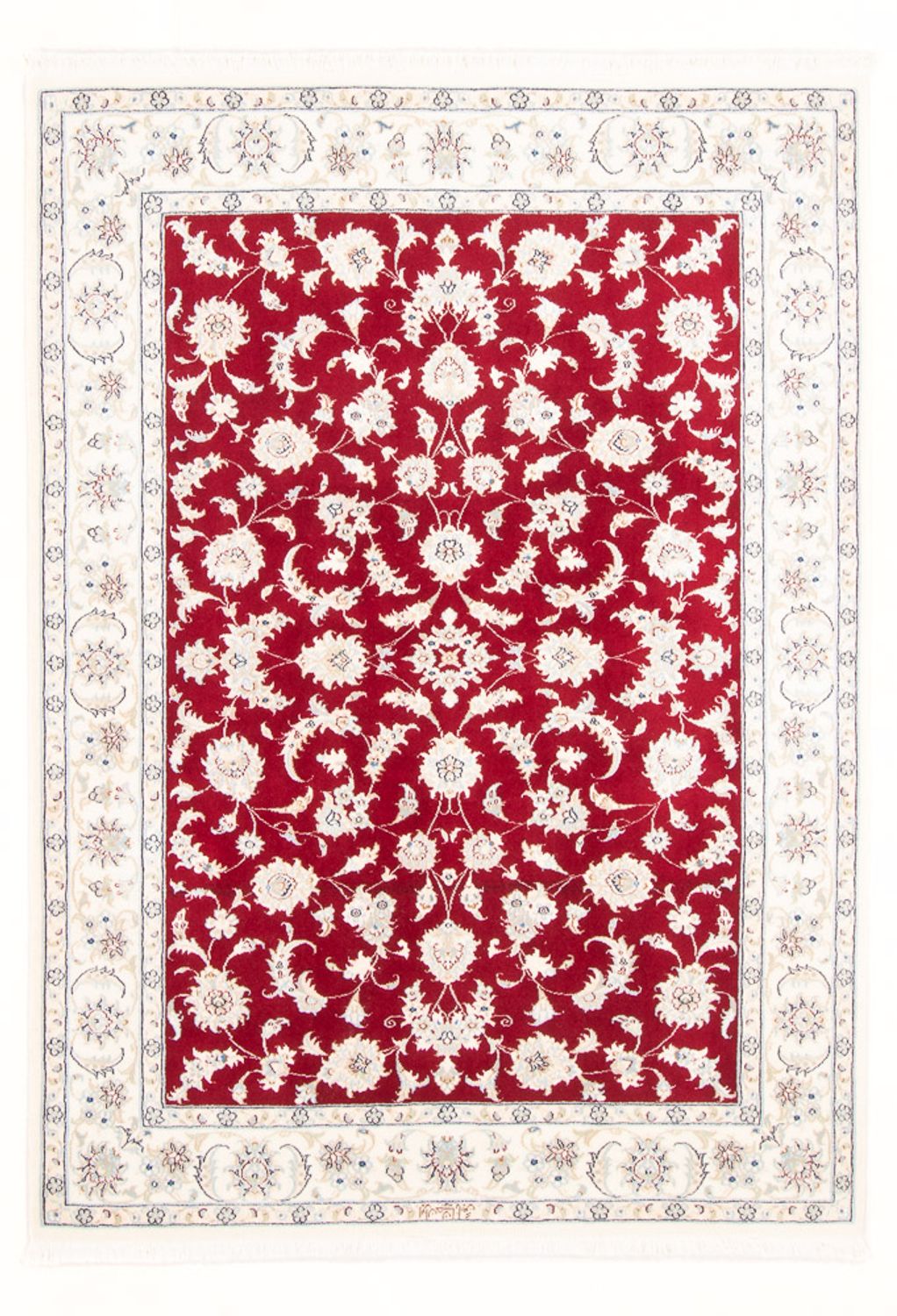 Perserteppich - Nain - Royal - 173 x 122 cm - rot