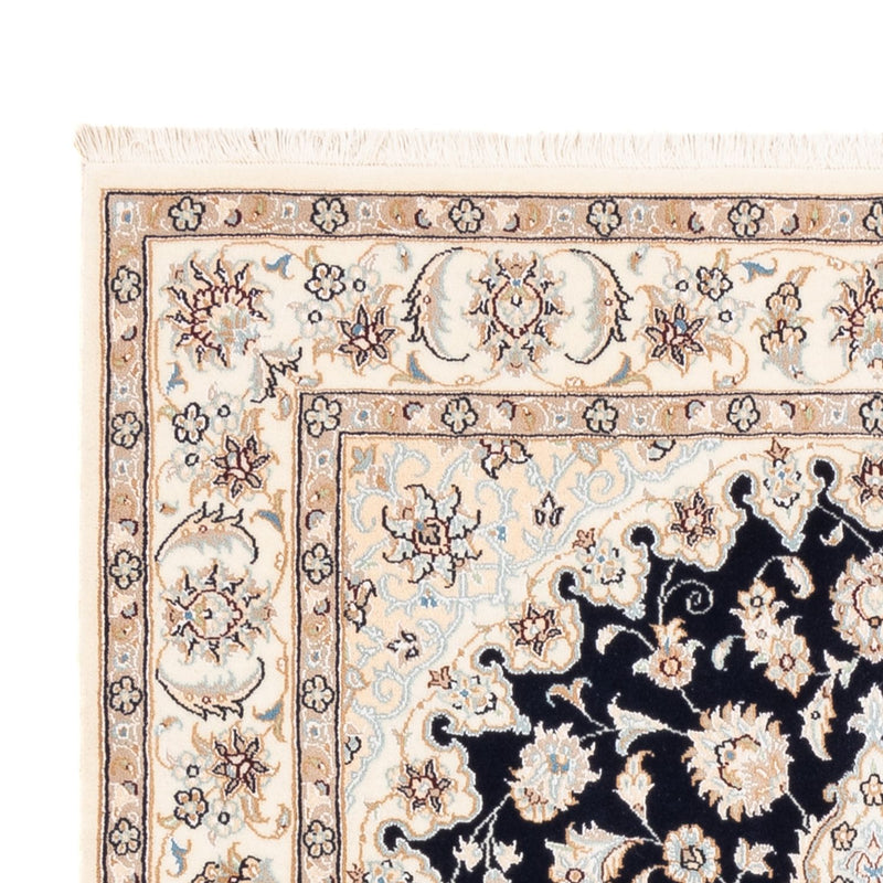 Dywan perski - Nain - Premium - 180 x 120 cm - ciemnoniebieski