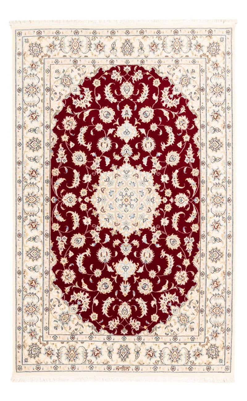 Dywan perski - Nain - Premium - 180 x 118 cm - czerwony