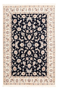 Dywan perski - Nain - Premium - 174 x 120 cm - ciemnoniebieski