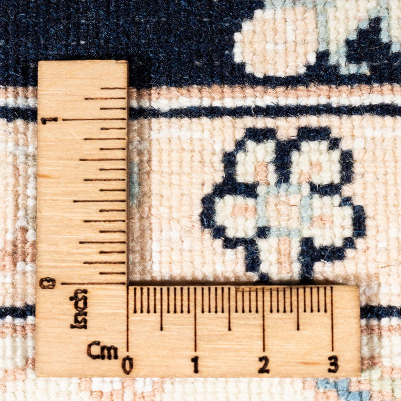 Dywan perski - Nain - Premium - 174 x 120 cm - ciemnoniebieski