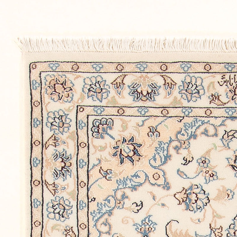 Perserteppich - Nain - Premium - 140 x 76 cm - creme