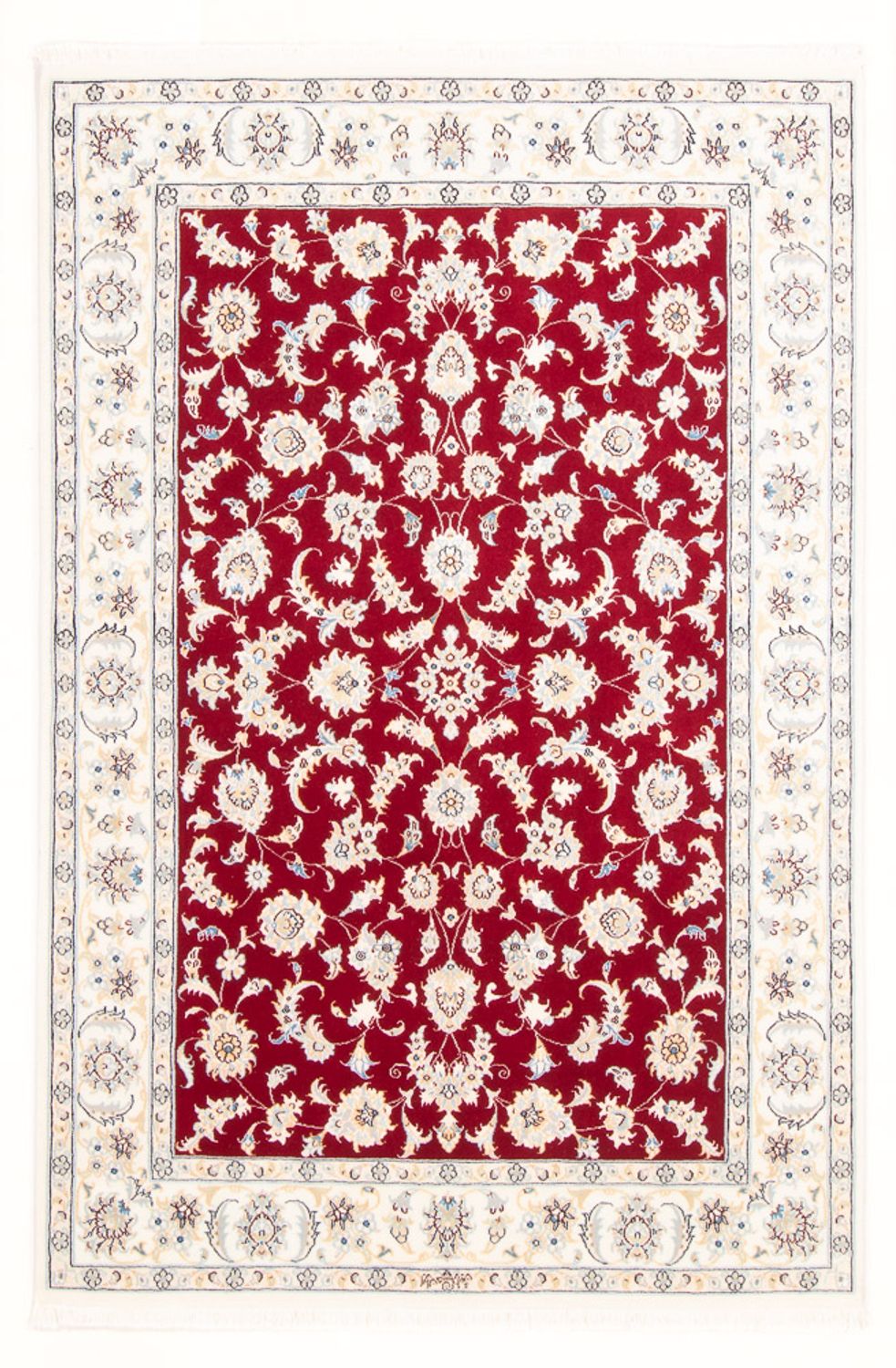 Perserteppich - Nain - Royal - 176 x 118 cm - rot