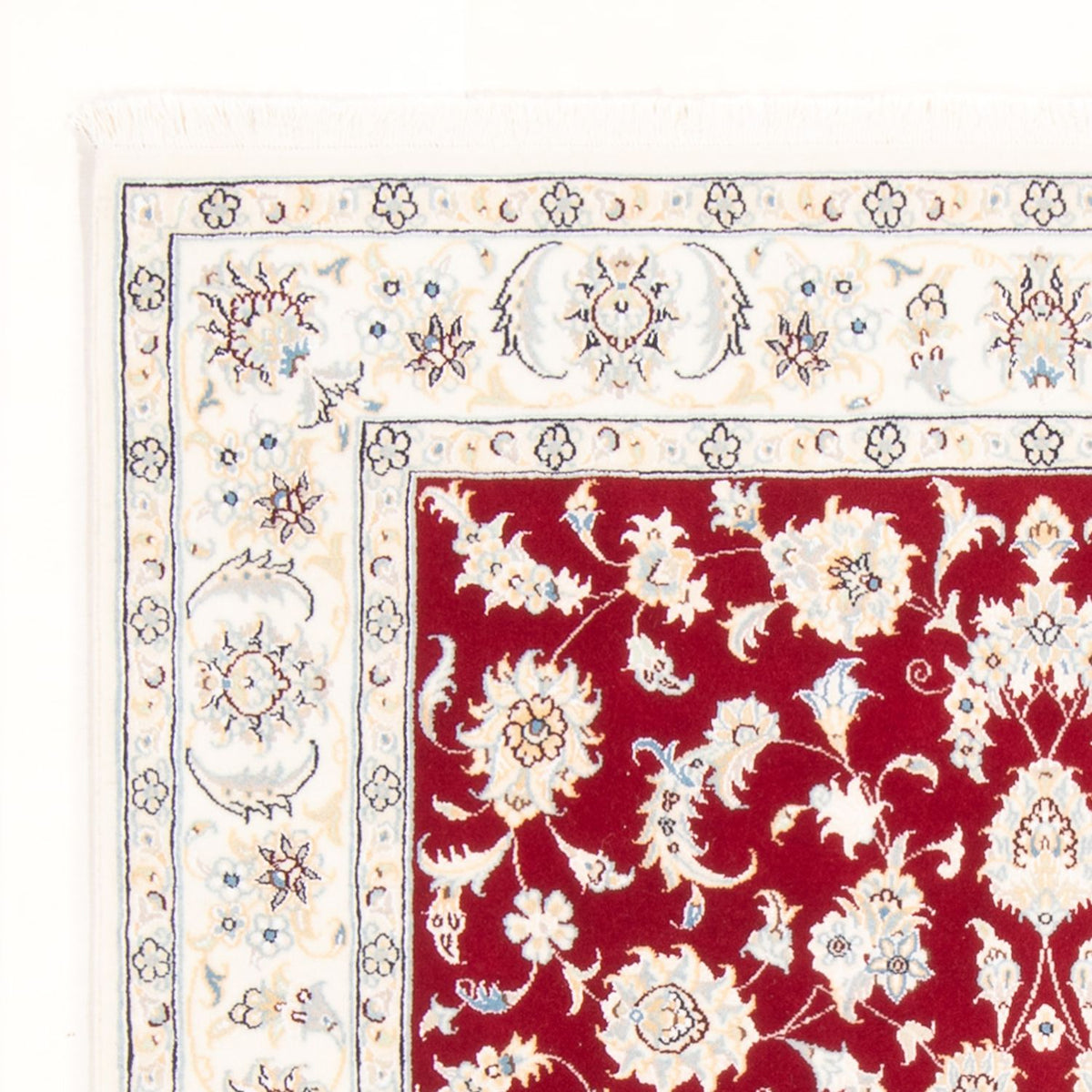 Perserteppich - Nain - Royal - 176 x 118 cm - rot