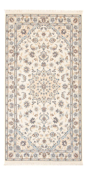 Dywan perski - Nain - Premium - 140 x 74 cm - kremowy