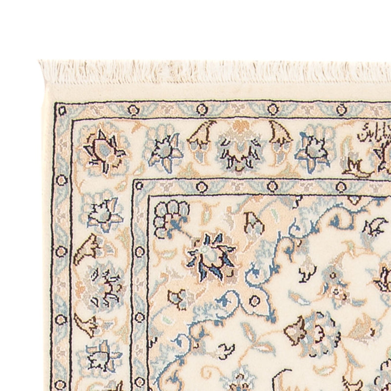 Dywan perski - Nain - Premium - 140 x 74 cm - kremowy