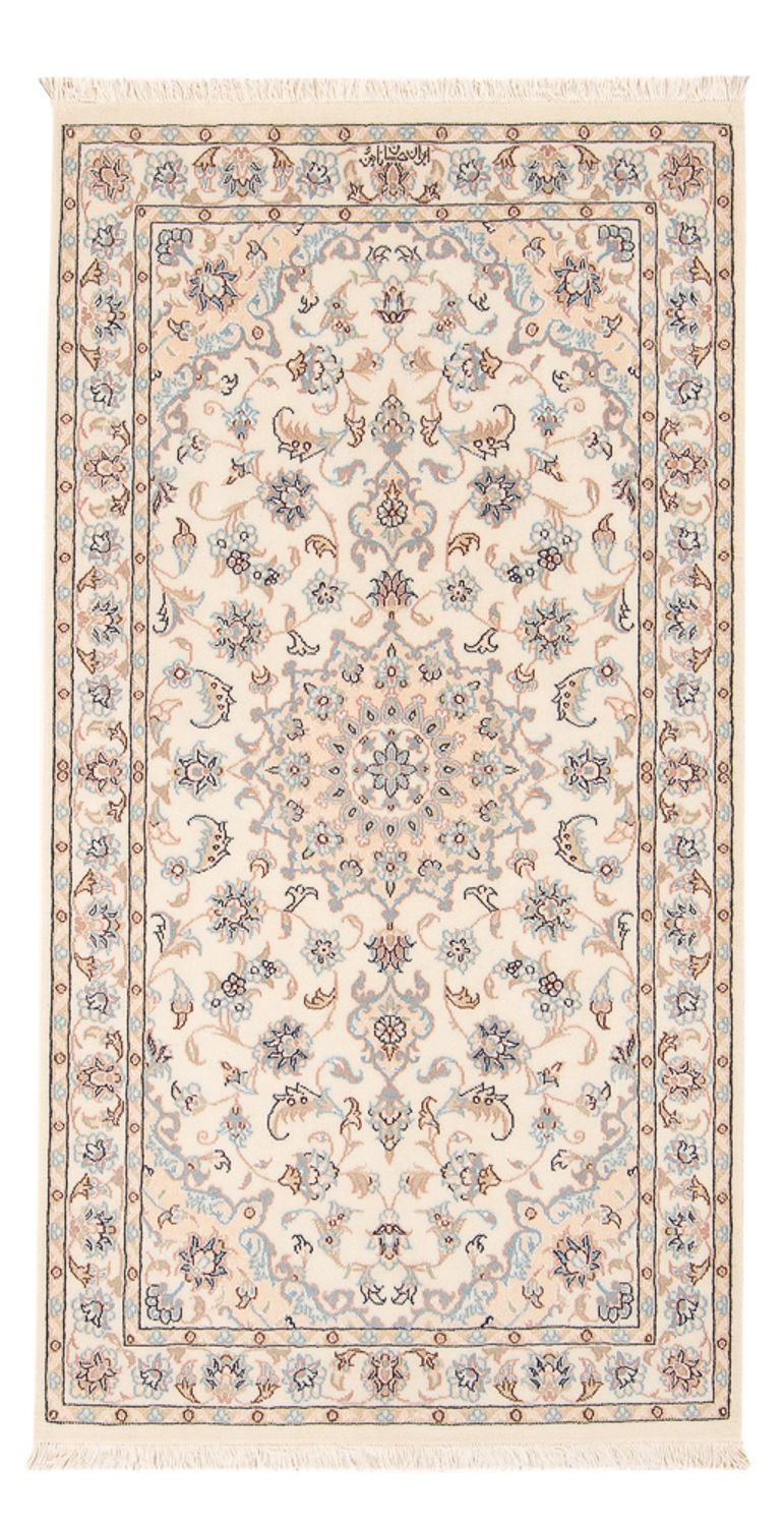 Perserteppich - Nain - Premium - 141 x 75 cm - creme