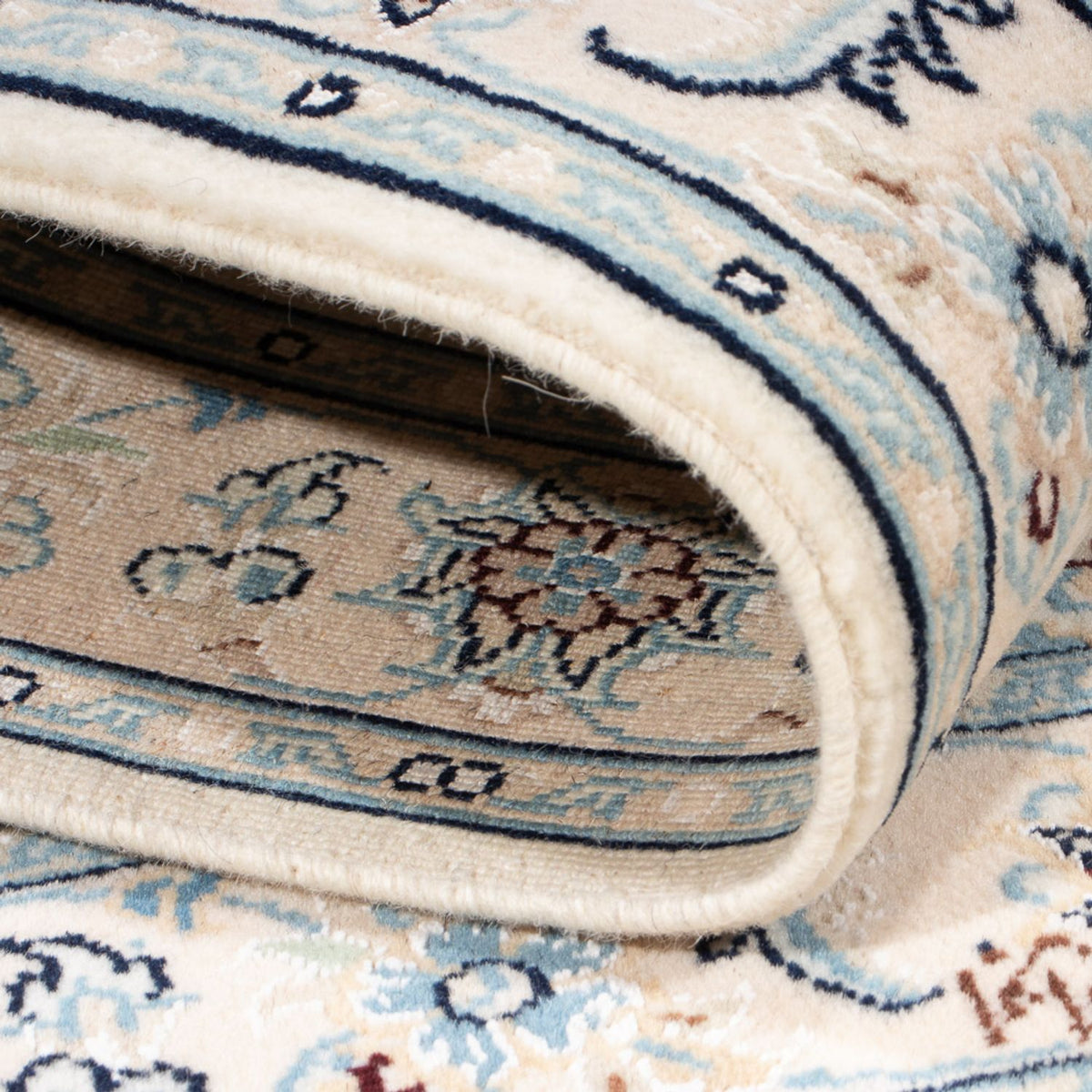 Dywan perski - Nain - Premium - 122 x 80 cm - kremowy