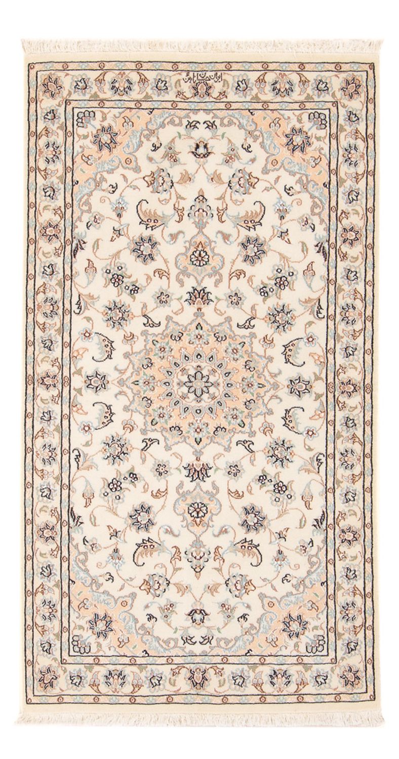 Perserteppich - Nain - Premium - 136 x 75 cm - creme