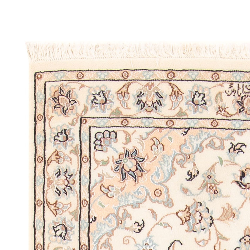Perserteppich - Nain - Premium - 136 x 75 cm - creme