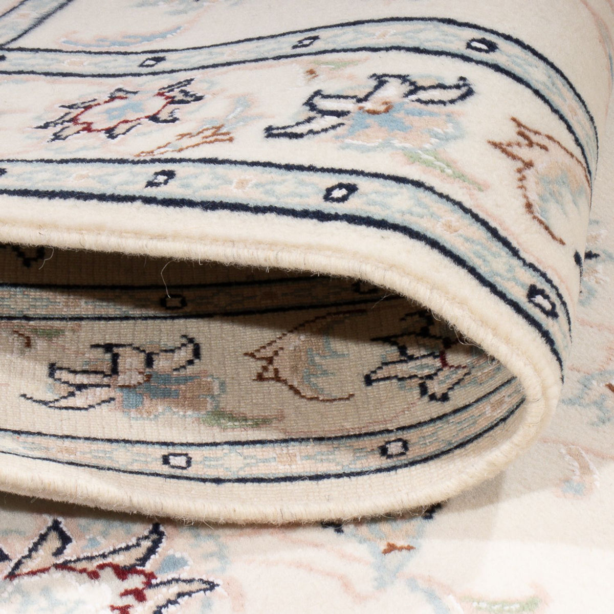 Dywan perski - Nain - Premium - 120 x 80 cm - kremowy