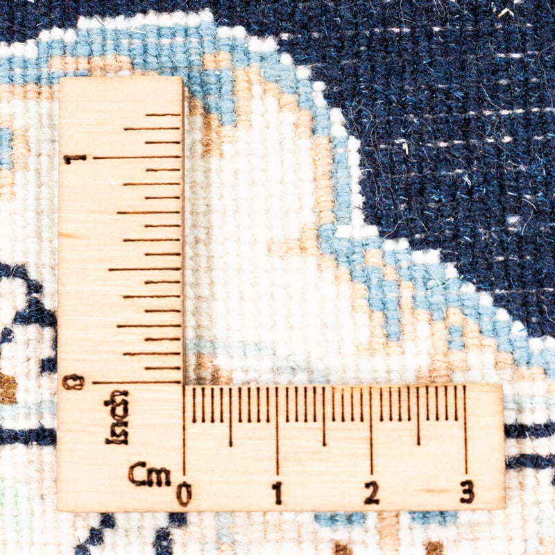 Dywan perski - Nain - Premium - 158 x 109 cm - ciemnoniebieski