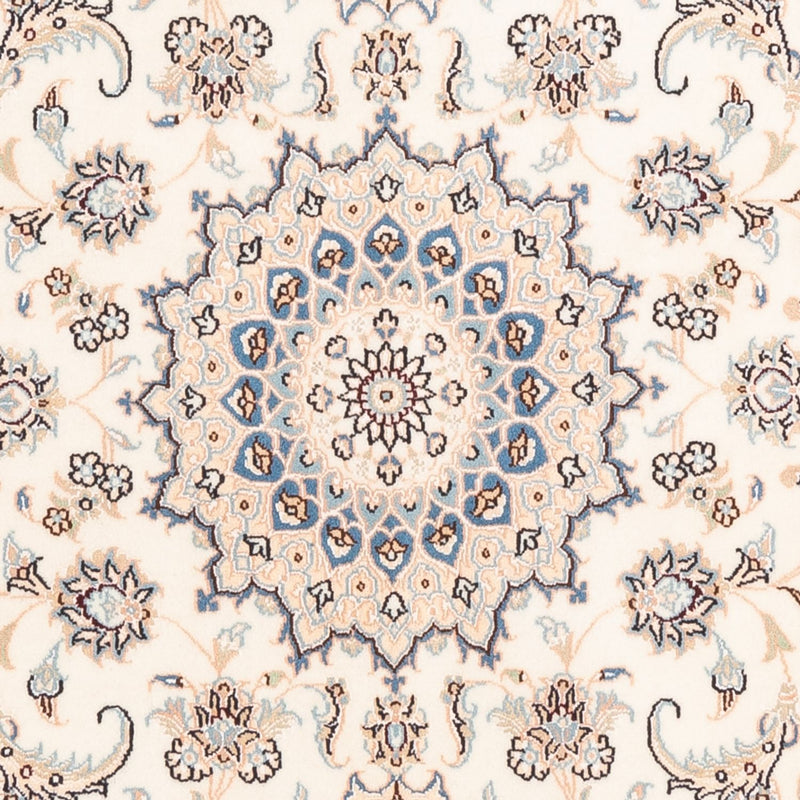 Dywan perski - Nain - Premium - 155 x 104 cm - kremowy