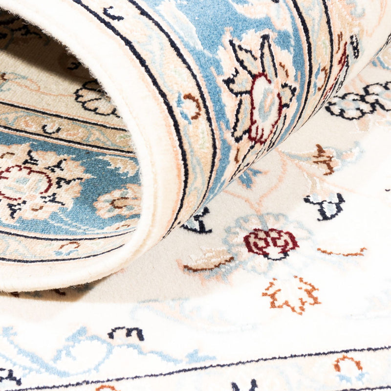 Dywan perski - Nain - Premium - 155 x 104 cm - kremowy