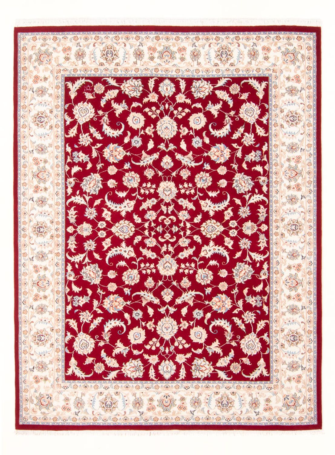Perserteppich - Täbriz - Royal - 202 x 148 cm - rot