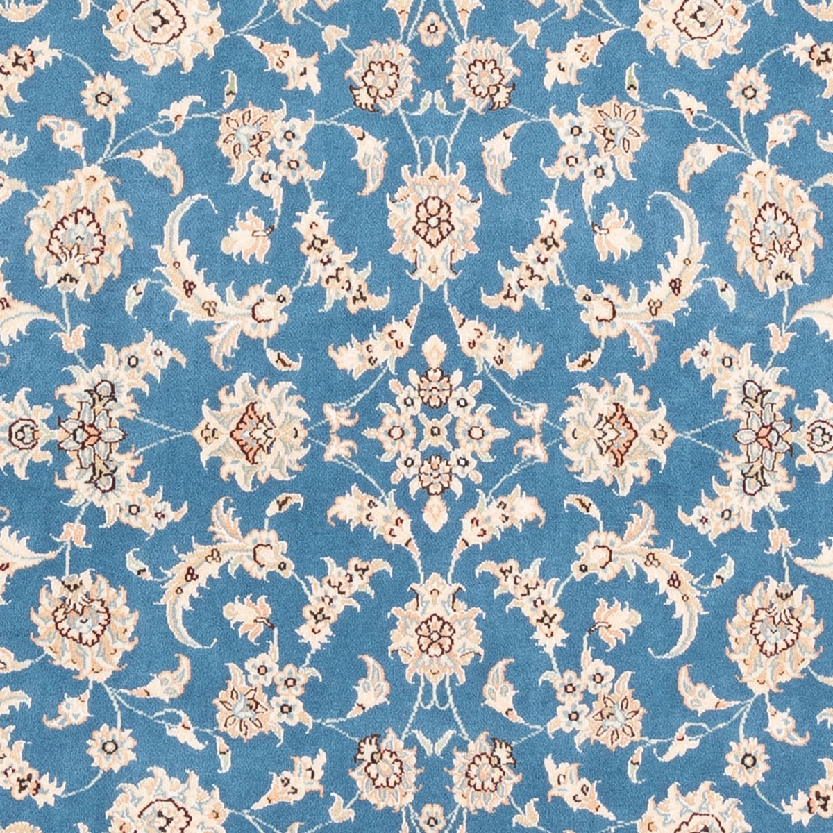 Dywan perski - Nain - Premium - 176 x 121 cm - niebieski