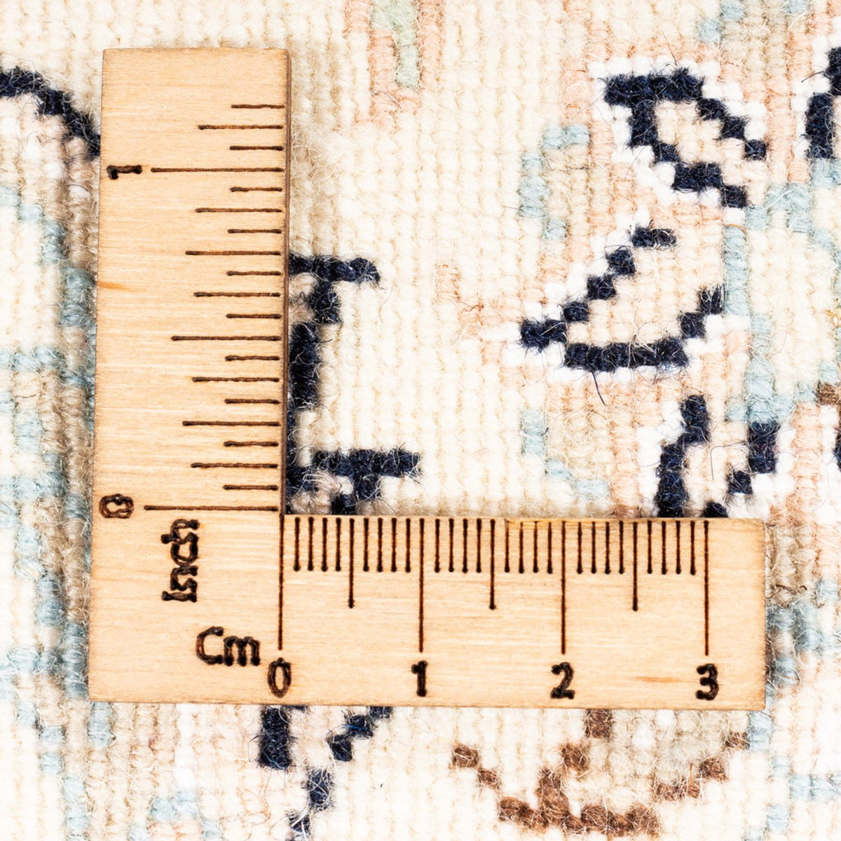 Dywan perski - Nain - Premium - 176 x 121 cm - niebieski