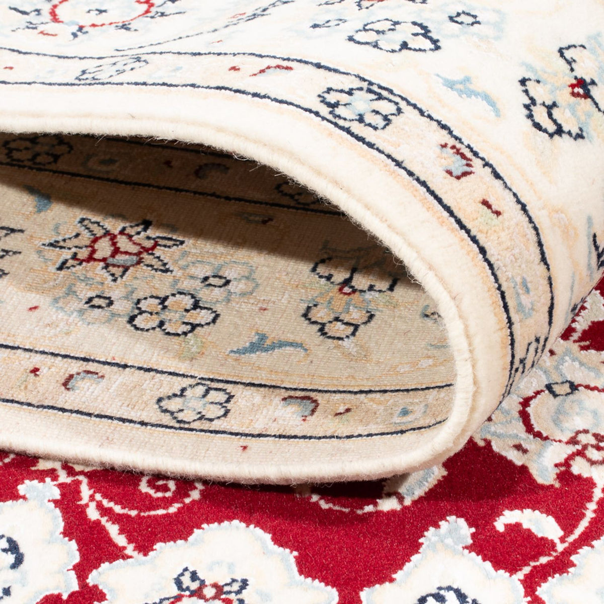 Dywan perski - Nain - Królewski - 175 x 117 cm - czerwony