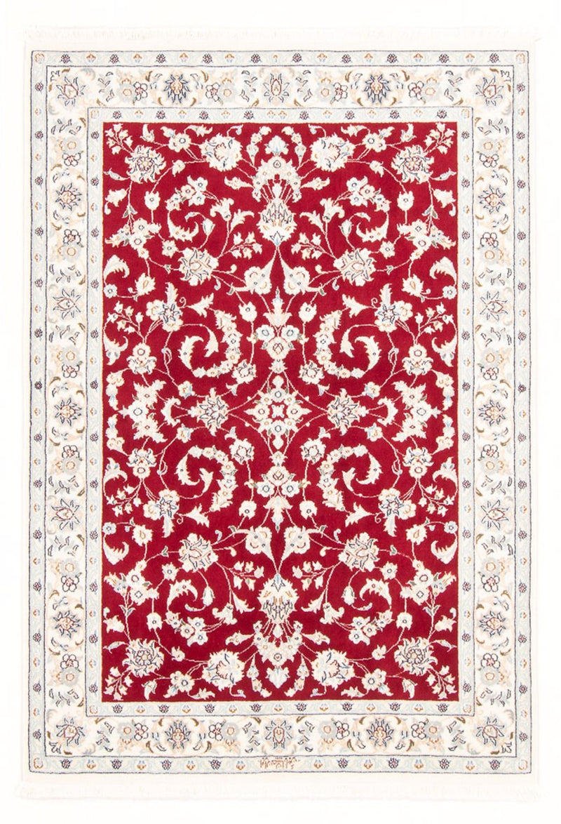 Perserteppich - Nain - Royal - 157 x 108 cm - rot