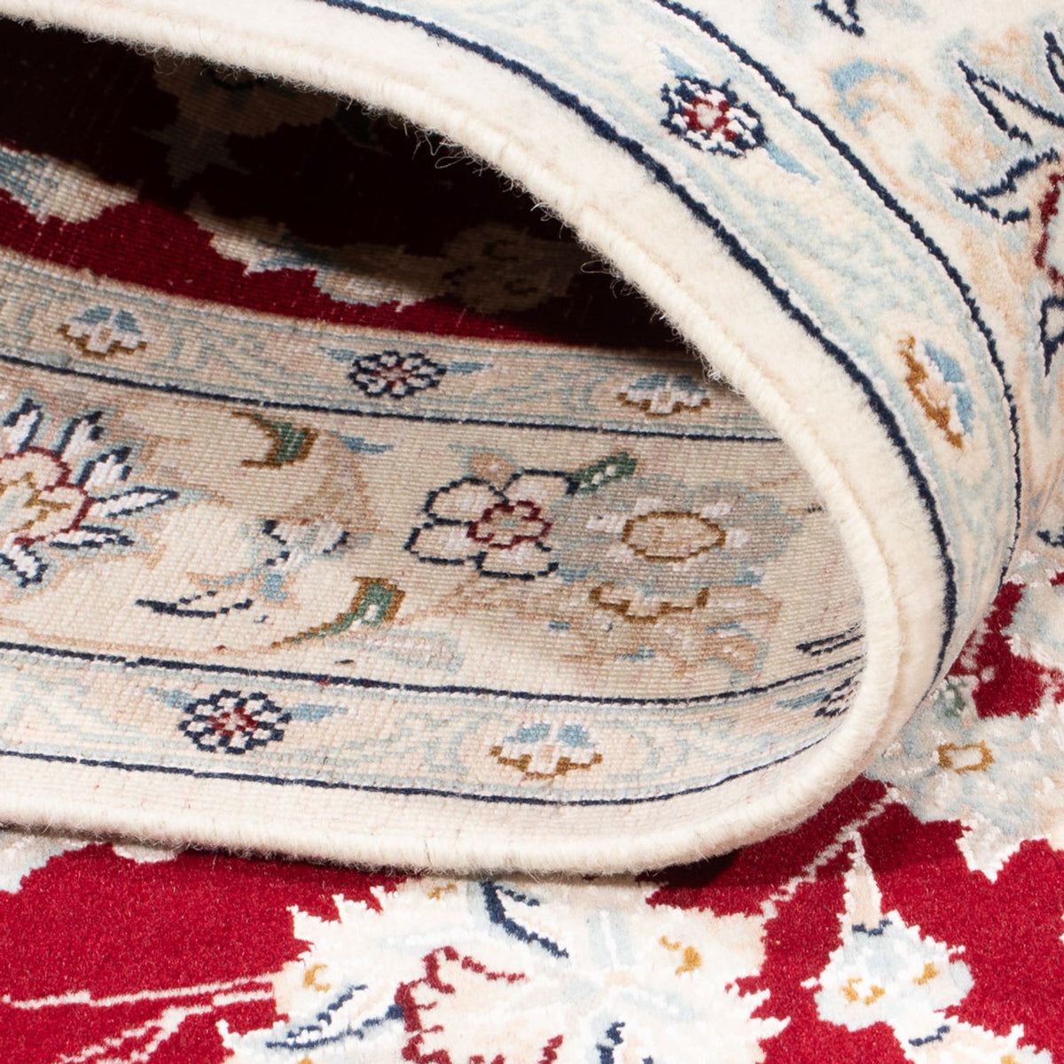 Perserteppich - Nain - Royal - 157 x 108 cm - rot