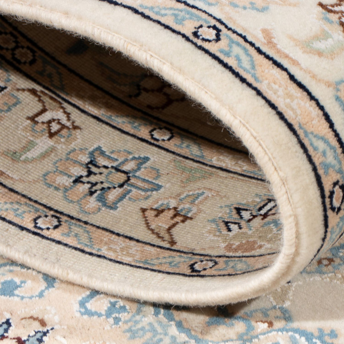 Perserteppich - Nain - Premium - 134 x 75 cm - creme