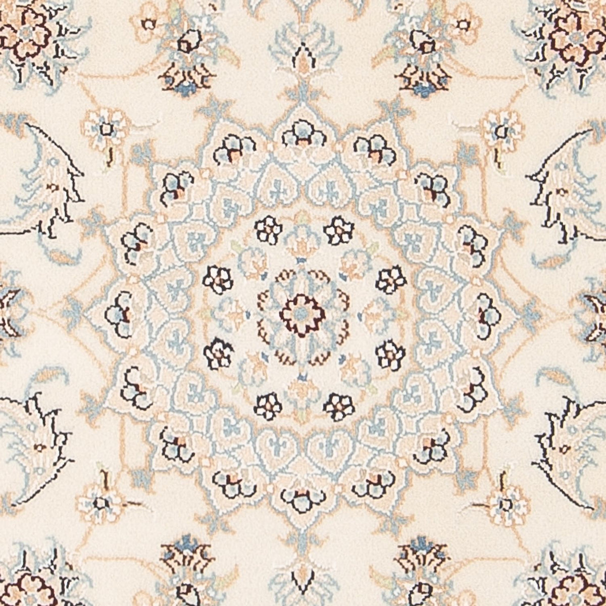 Dywan perski - Nain - Premium - 118 x 82 cm - kremowy